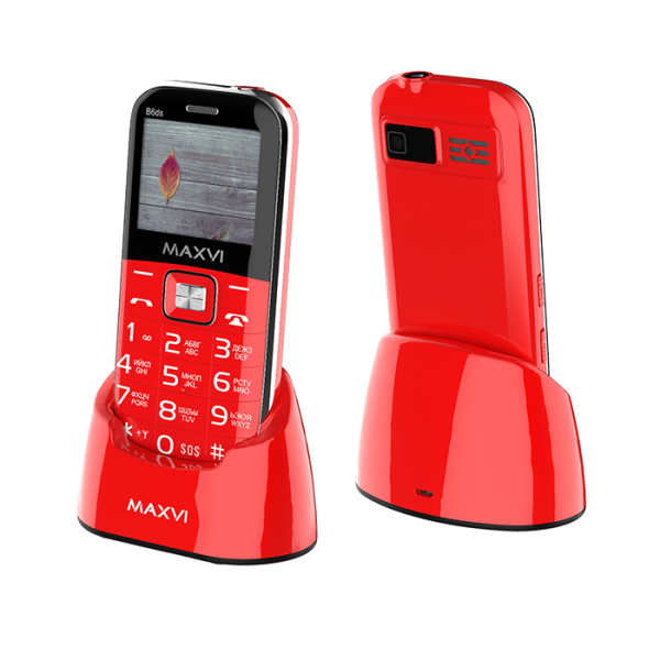 Купить Мобильный телефон Maxvi B6ds red